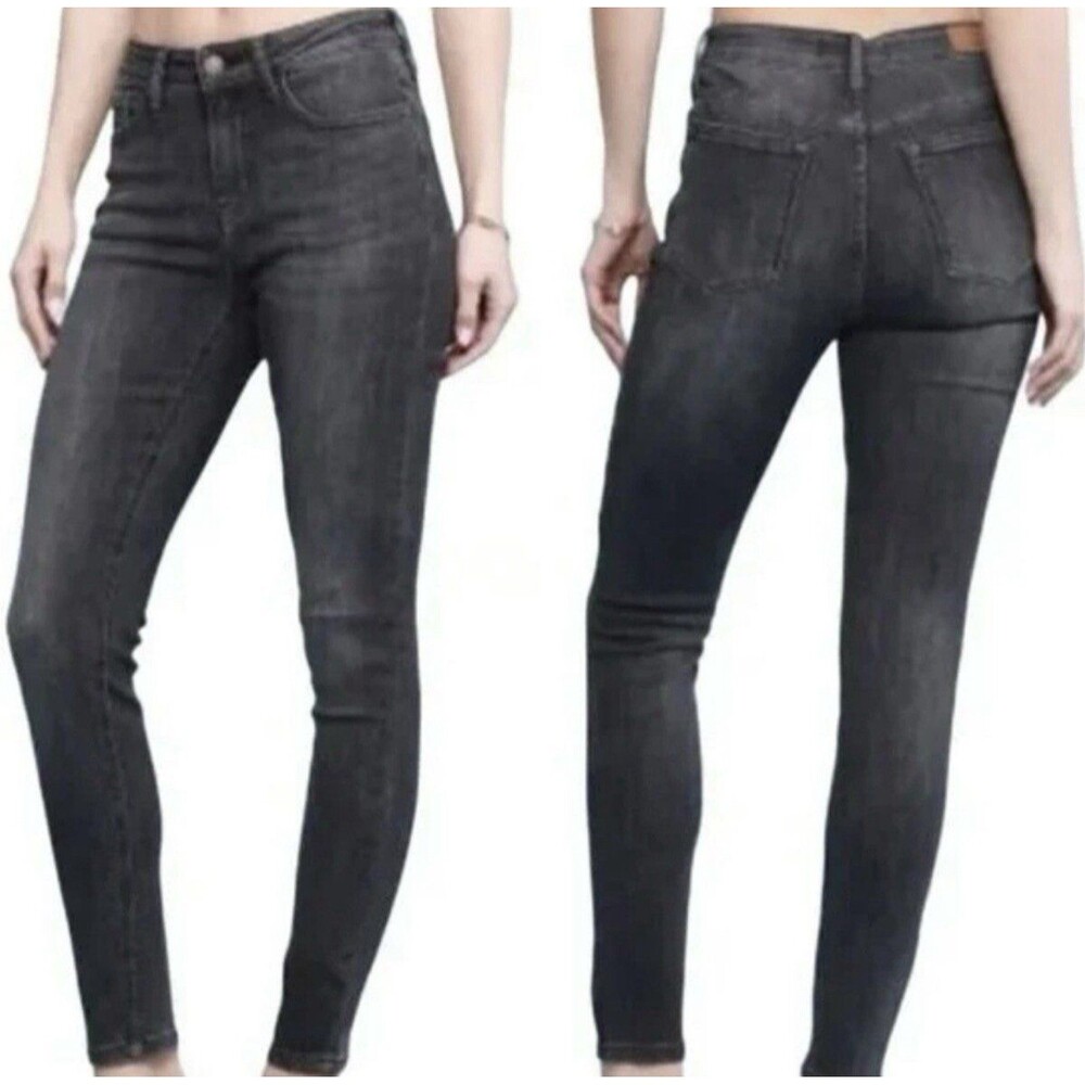 Judy Blue Mid-rise Skinny Fit Black Jeans‎ 7/28